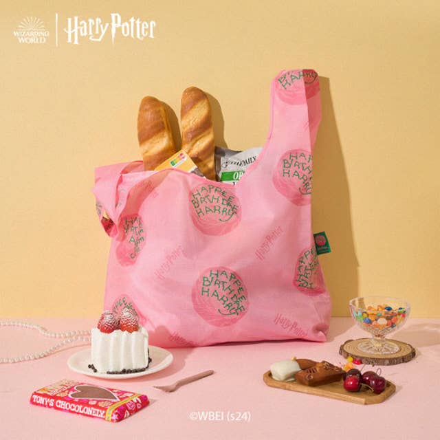 Harry Potter "Happee Birthdae Harry" Market Eco Bag