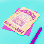 Congratulations Bun In The Oven Pregnancy Card