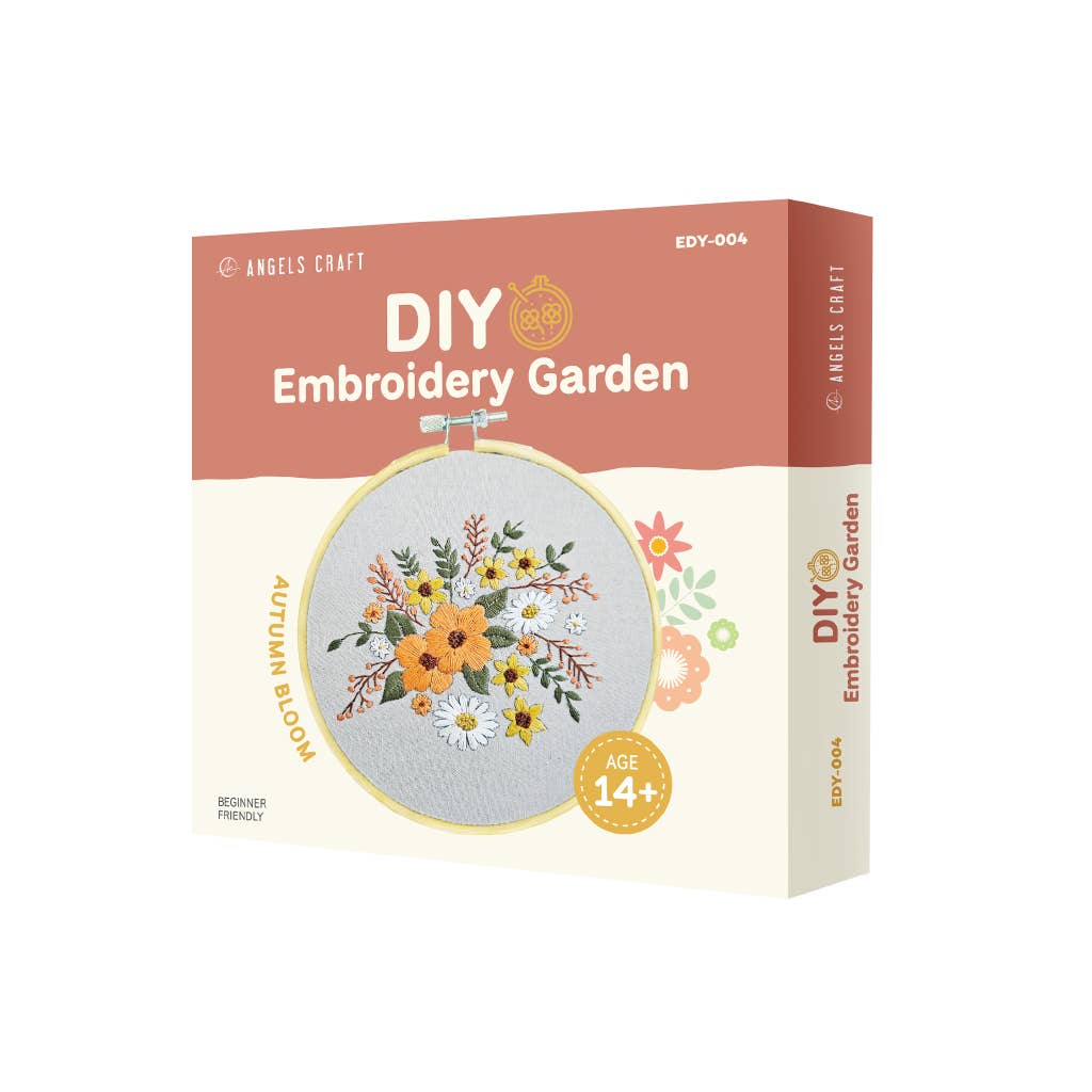 DIY Embroidery Garden Kits