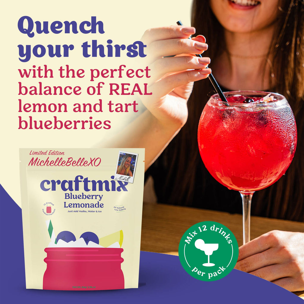 Blueberry Lemonade & Cocktail Mixer - Single / Caddy Refill