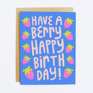 Berry Happy Birthday Card