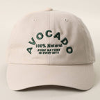 AVOCADO Embroidered Cotton Baseball Cap