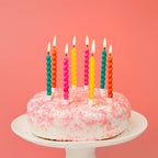 Twirl Birthday Candles - 8 Pack | Cake Candles |