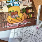 Cozy Days Coloring Book for All Ages