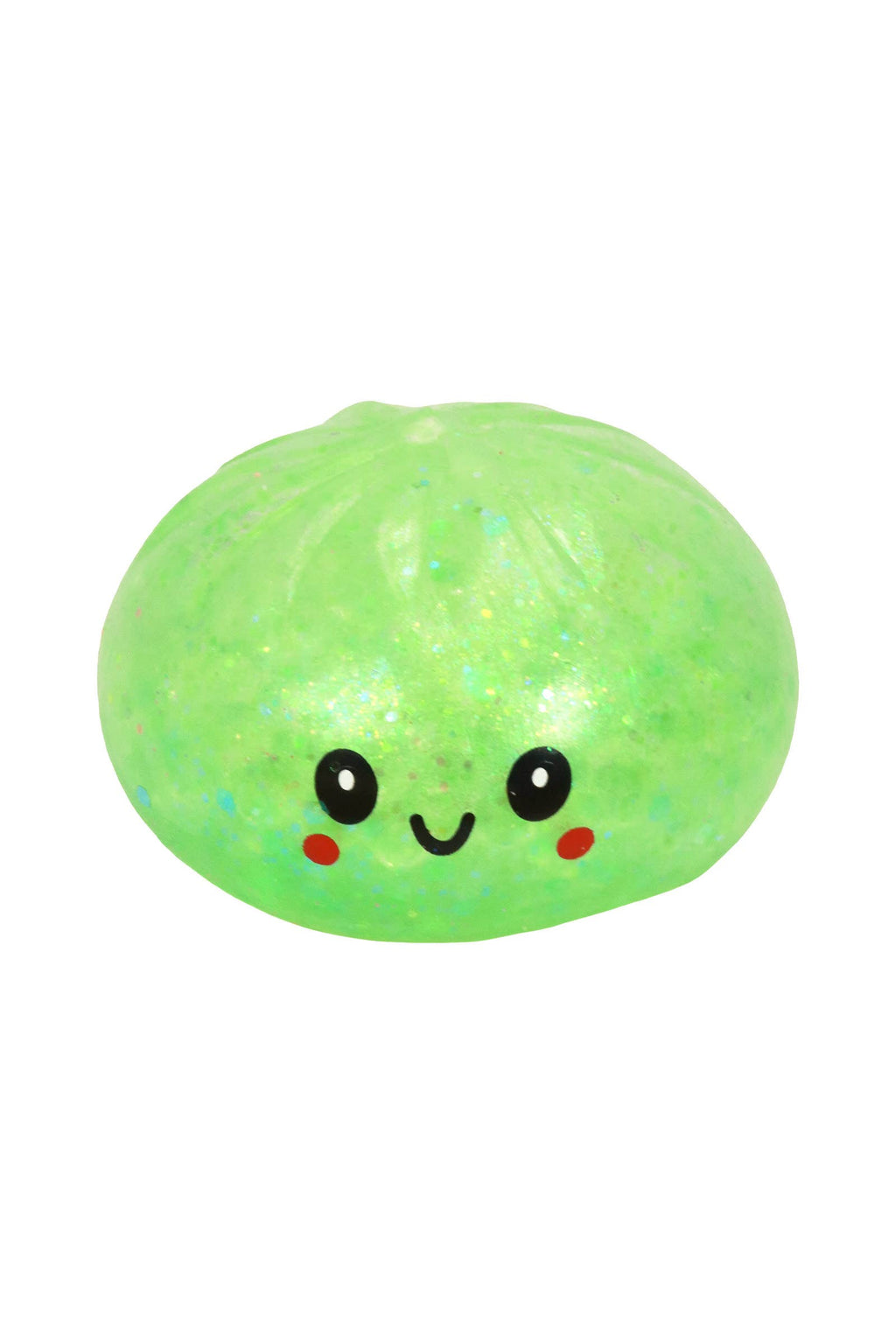 Glittery Bao Bun Dumpling Water Bead Filled Squishy - 12 Pcs