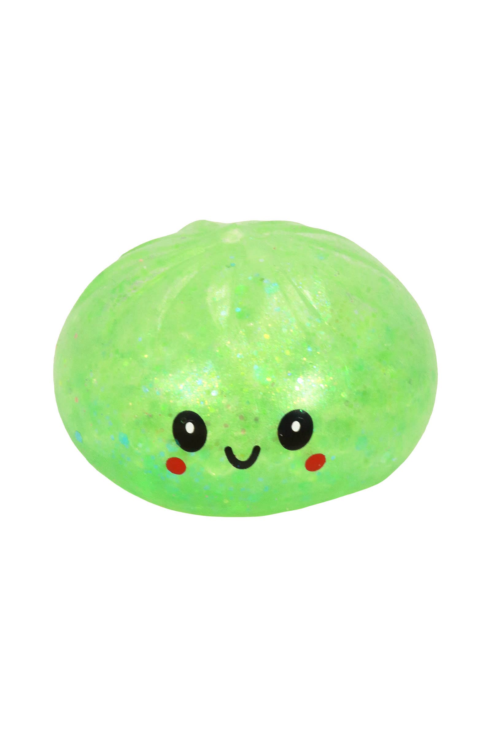 Glittery Bao Bun Dumpling Water Bead Filled Squishy - 12 Pcs