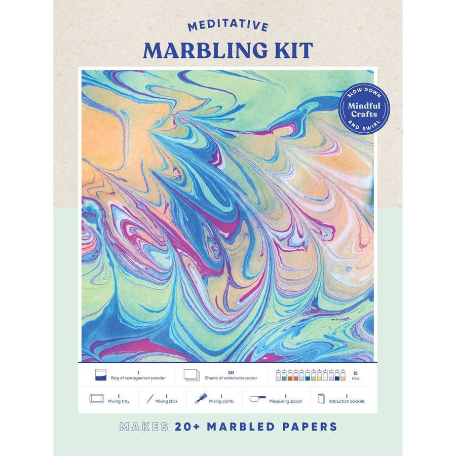 Mindful Crafts: Meditative Marbling Kit