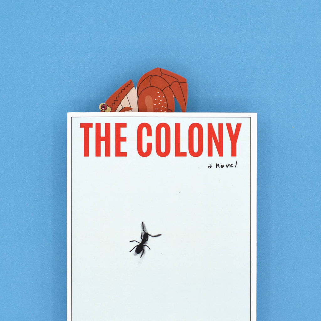 Crab Bookmark (it's die cut!)