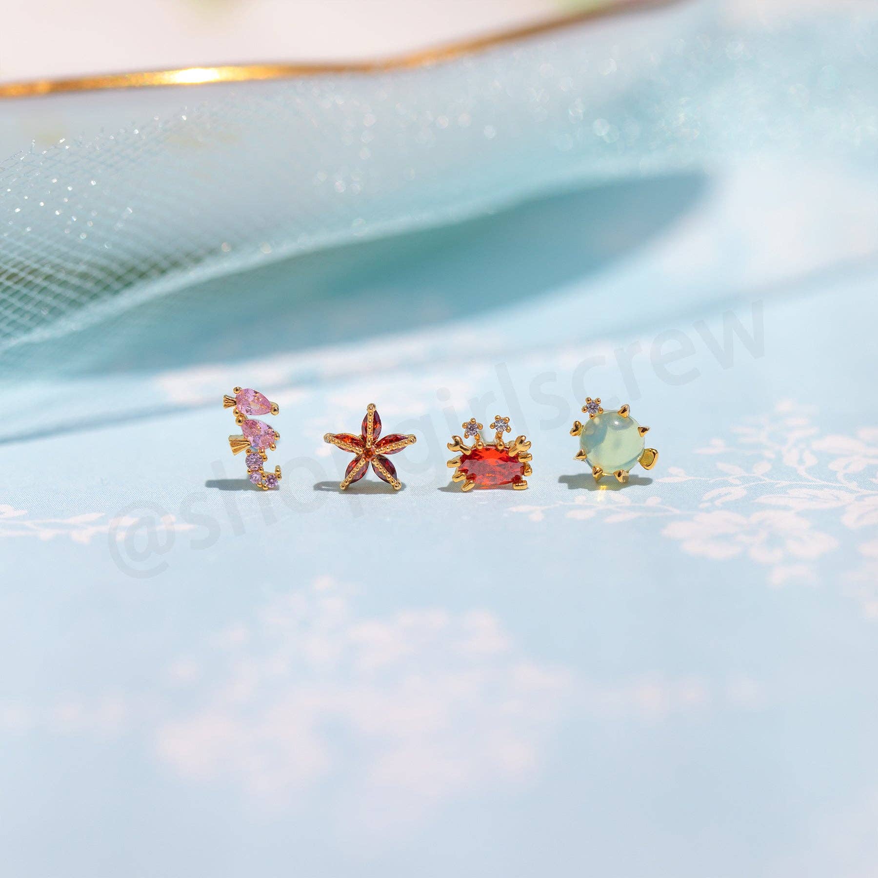 Under the Sea Stud Set