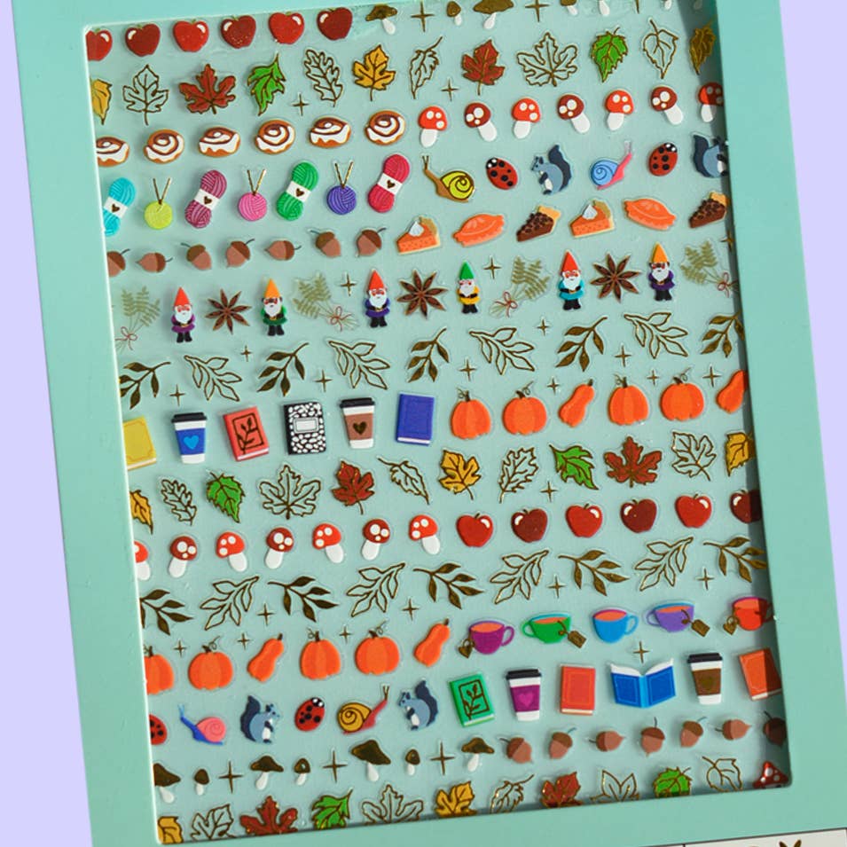 Cozy Nail Art Stickers