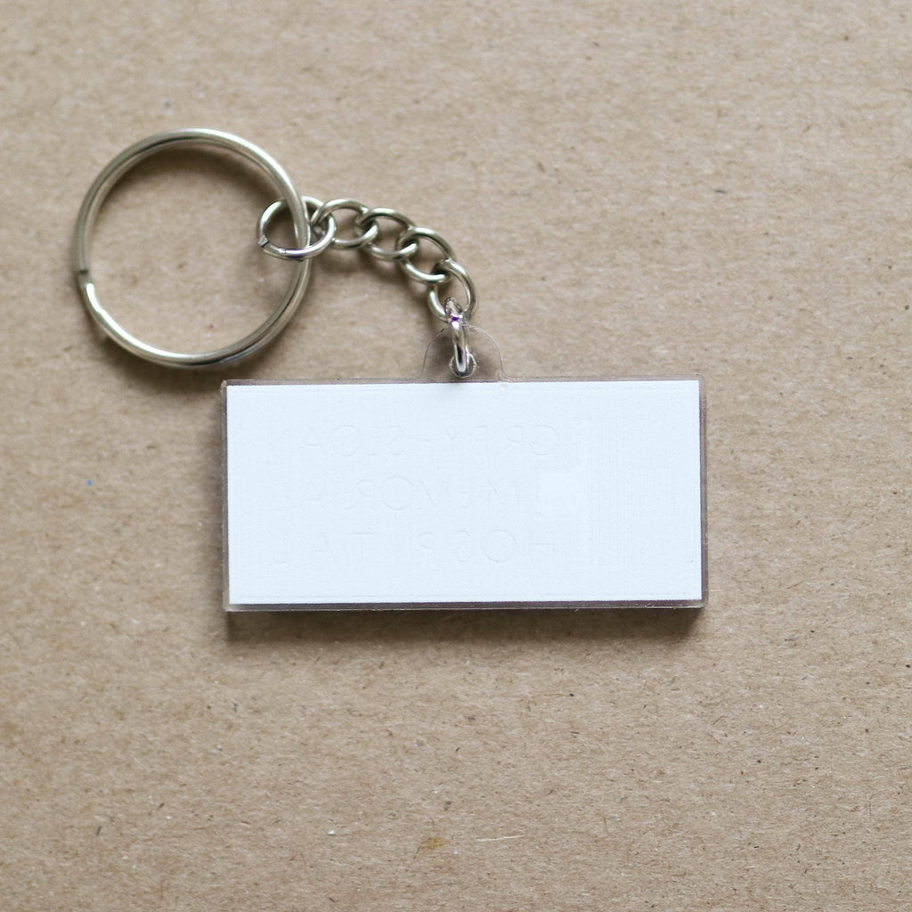 Anatomy TV Show Hospital Doctor Acrylic Keychain