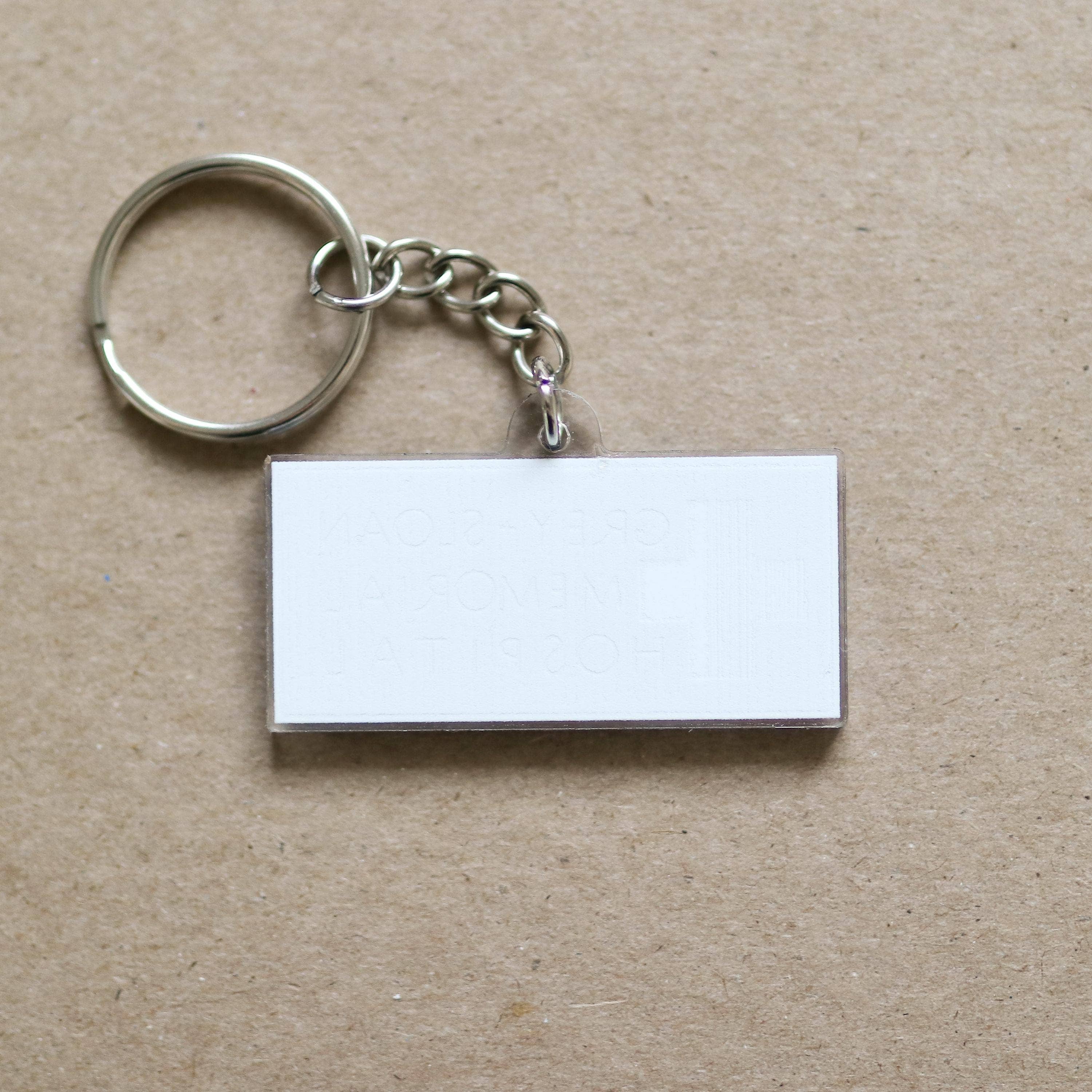 Anatomy TV Show Hospital Doctor Acrylic Keychain