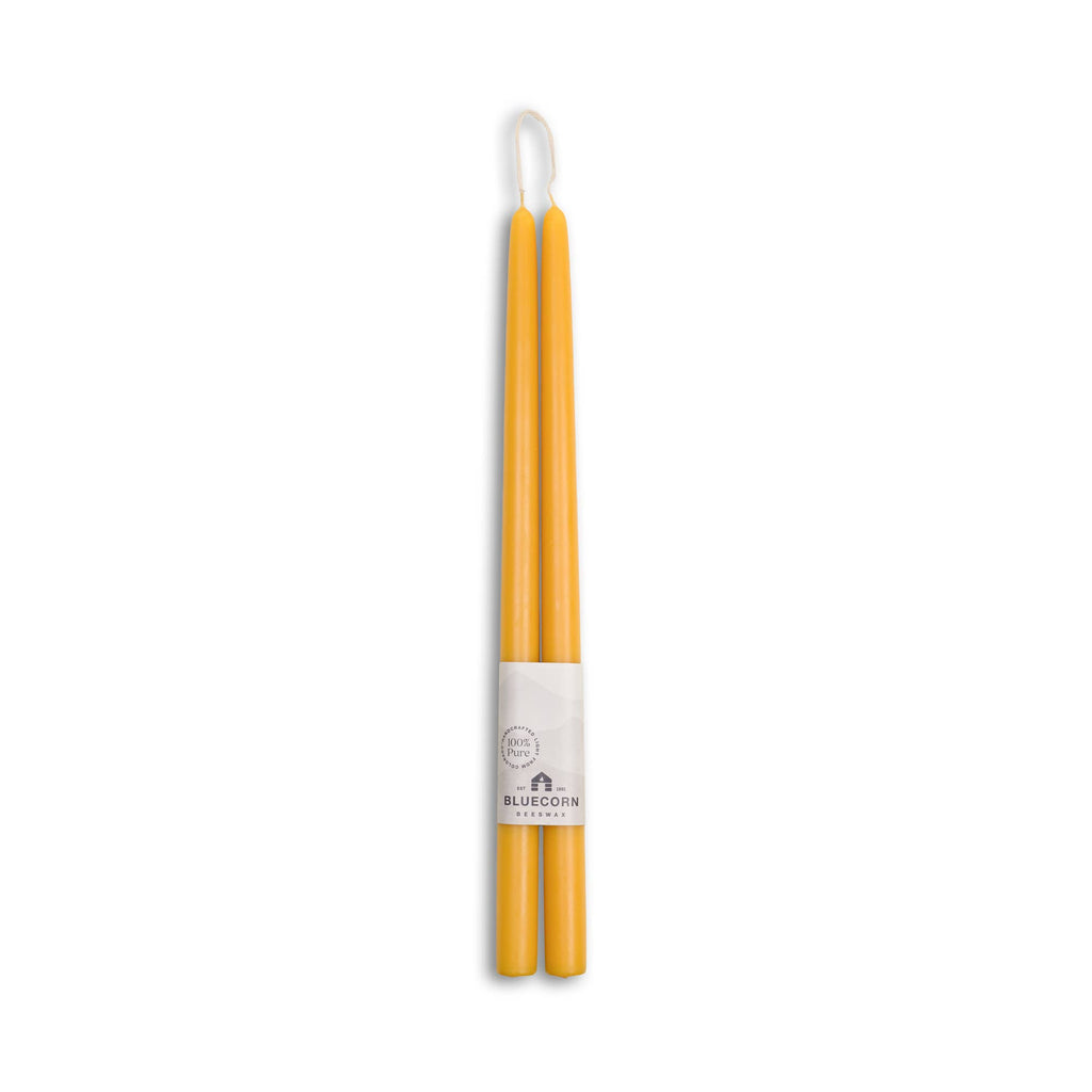 Beeswax Taper Candles – Eco-Friendly, Dripless & Handmade