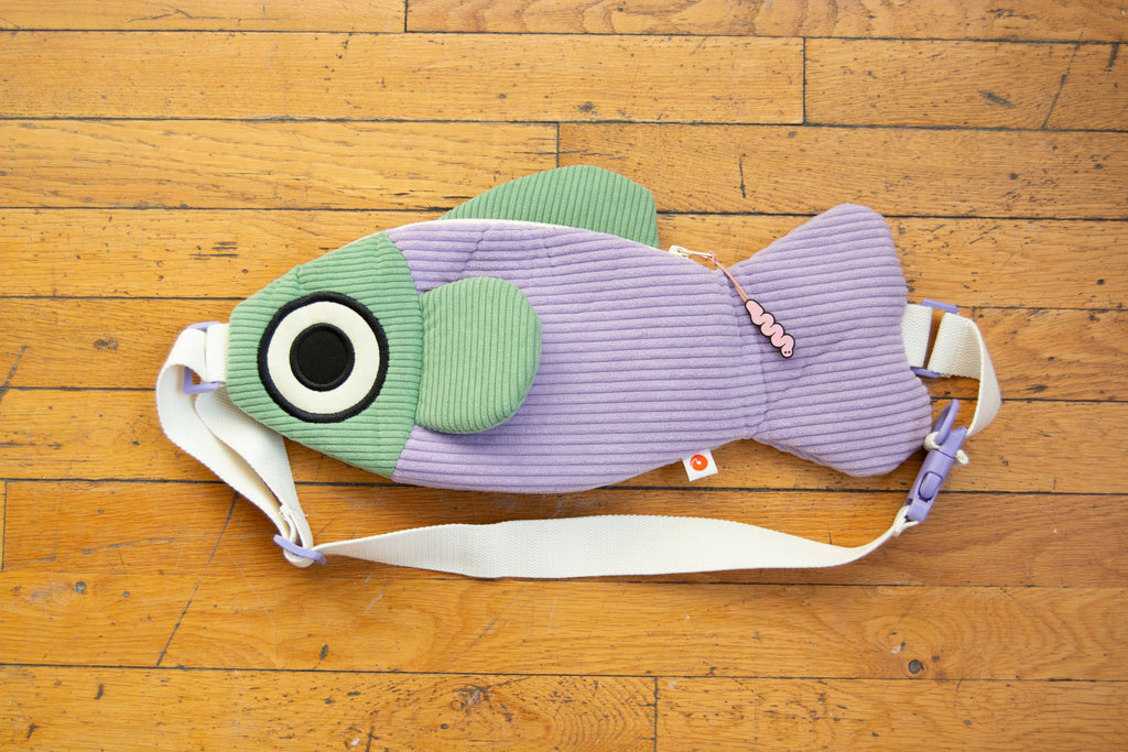 The Fish Bag - Lavender / Sage