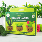 POCKET CROCHET CRAFT KITS - MINI HOUSEPLANTS
