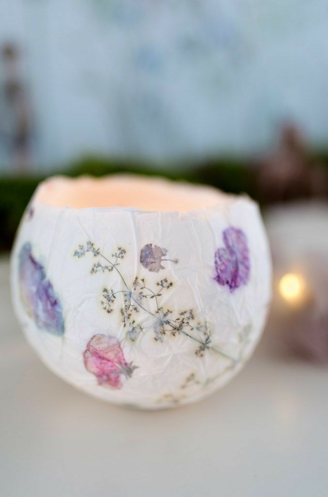 Summer Camp Series: Pressed Flower Lanterns