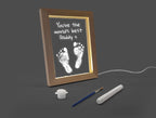 Light Up Message Frame | Personalized Light Box Gift