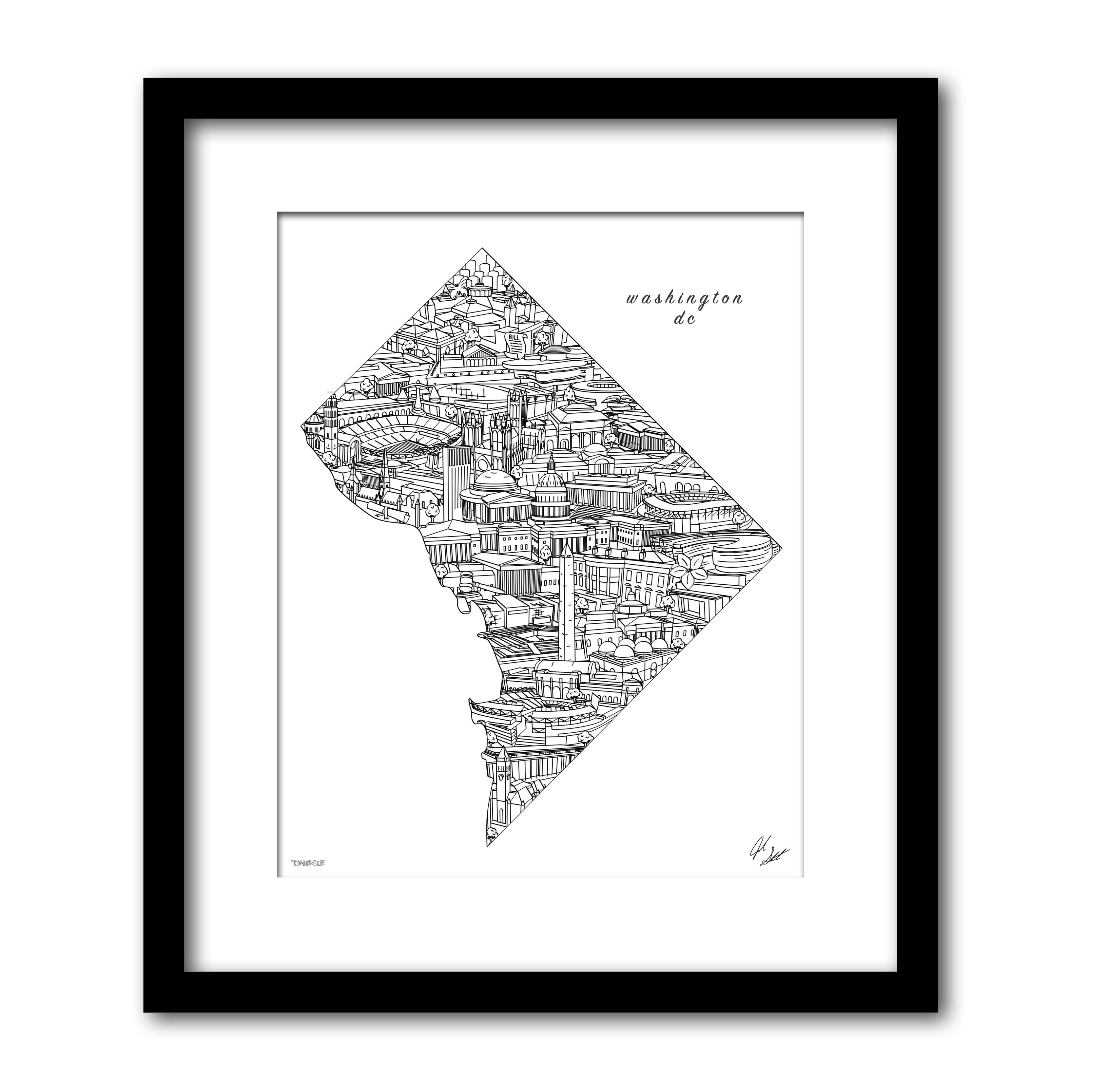 Washington DC Wall Decor