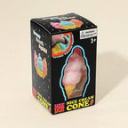 Ice Cream Cone Squishy Stress Relief Ball Toy
