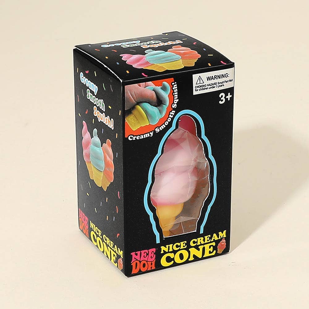 Ice Cream Cone Squishy Stress Relief Ball Toy
