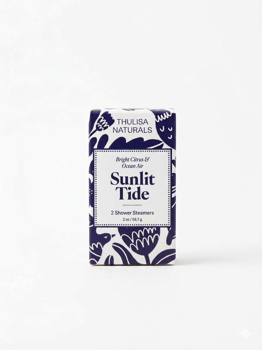Sunlit Tide Shower Steamers | Wellness Gift Set