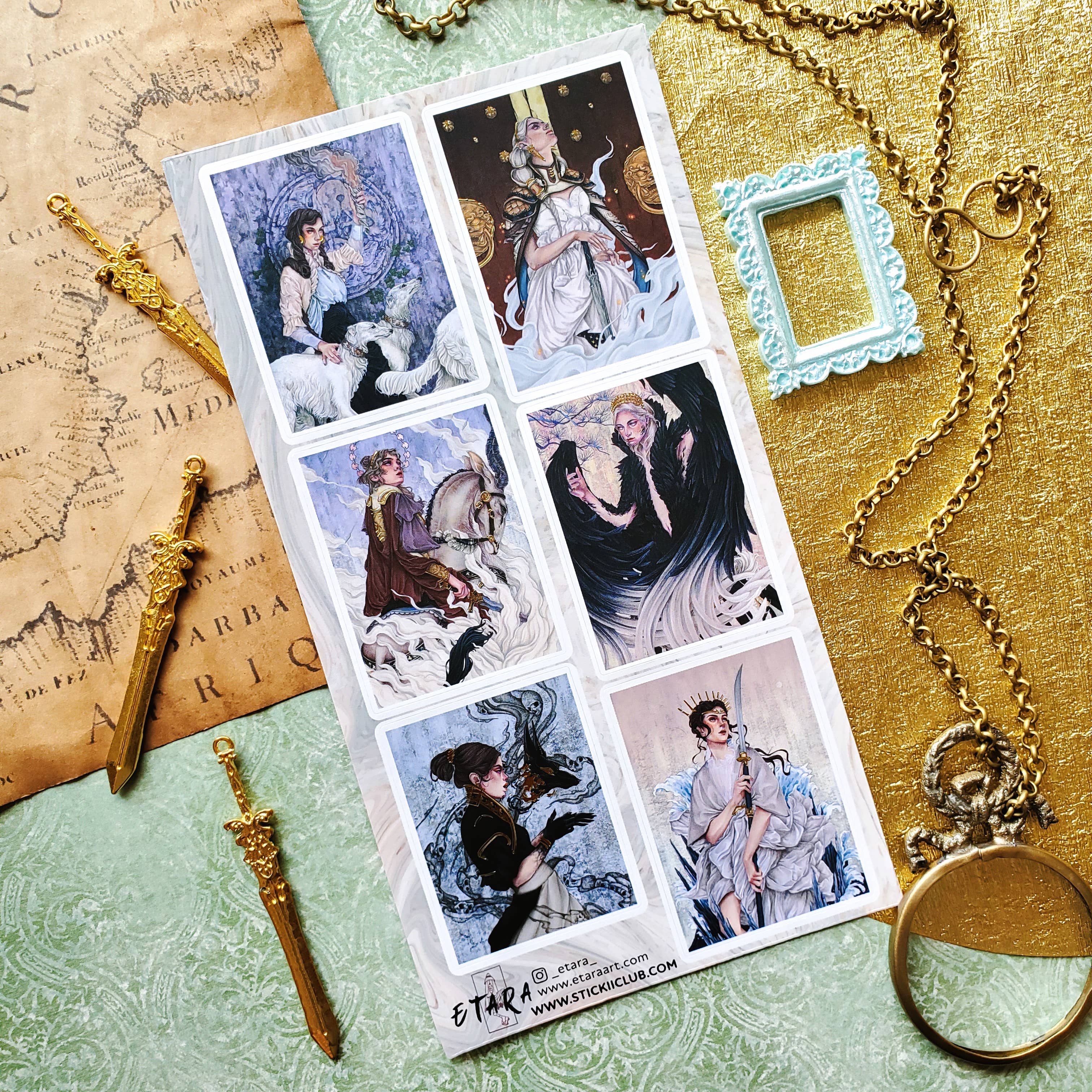Mythical Women Sticker Sheet
