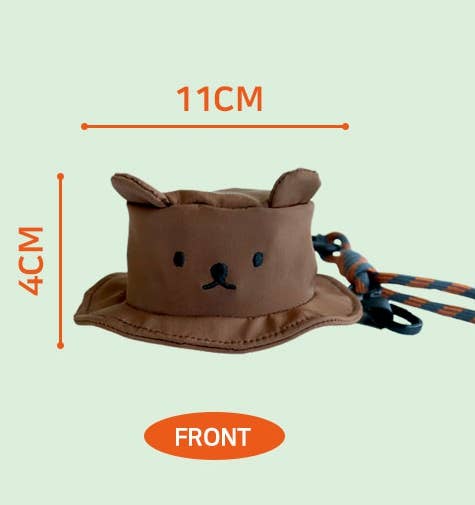 Miffy Hat Pouch Bag Charm