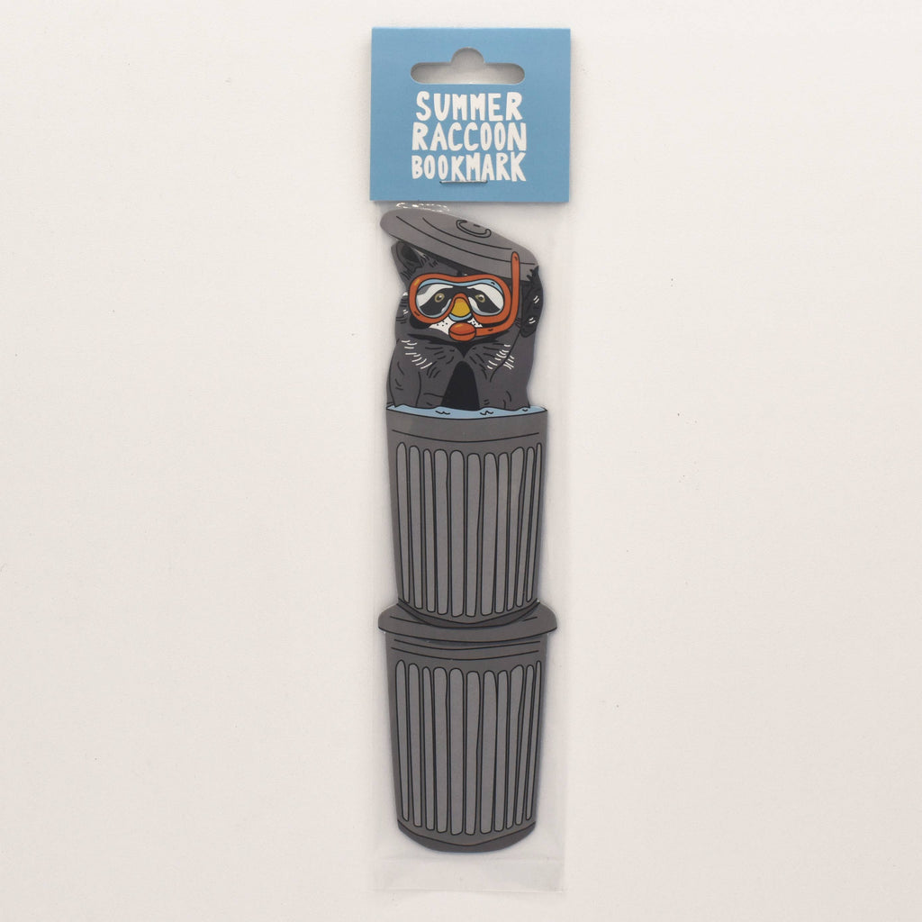Summer Raccoon Bookmark (it's die cut!)