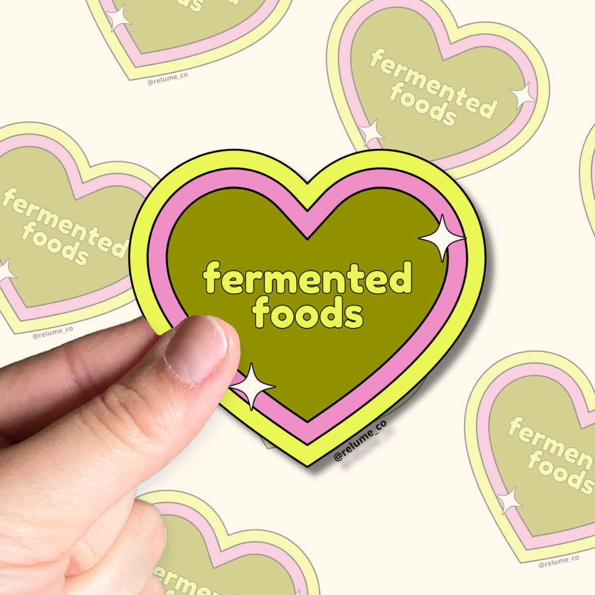 Relume Heart Stickers