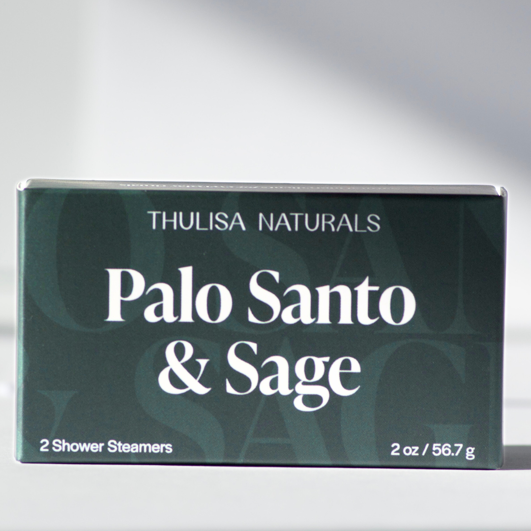 Men's Shower Steamers | Palo Santo + Sage | Men’s Grooming