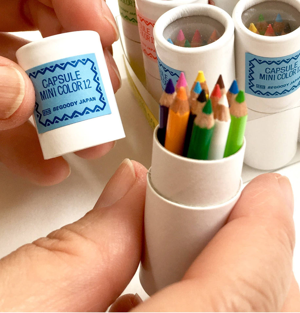 Mini Pencils in Mini Paper Tube