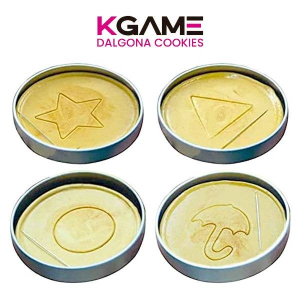 KGAME Dalgona Cookie Tin (2 Cookies)