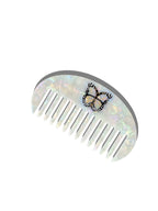 Hand-painted Butterfly Gua Sha Hair Comb