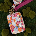 Floral Zip Wallet