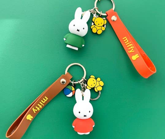 Miffy Characters Key Holder-Bag Charm