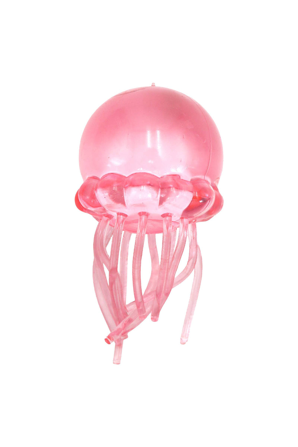 Jellyfish Clear Solid Maltose Putty Filled Squishy - 4 Inch