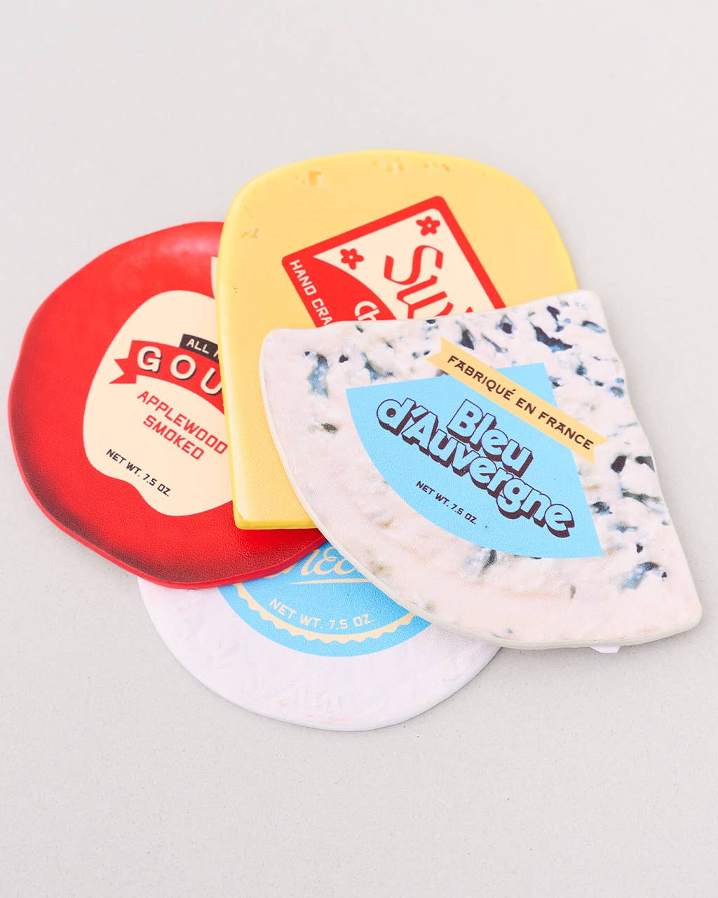 Coaster Set, Cheese