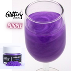 Edible Shimmer Powder for Drinks - Glitter - Various Colors