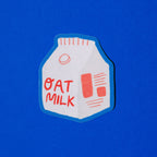 Oat Milk Vinyl Sticker 
