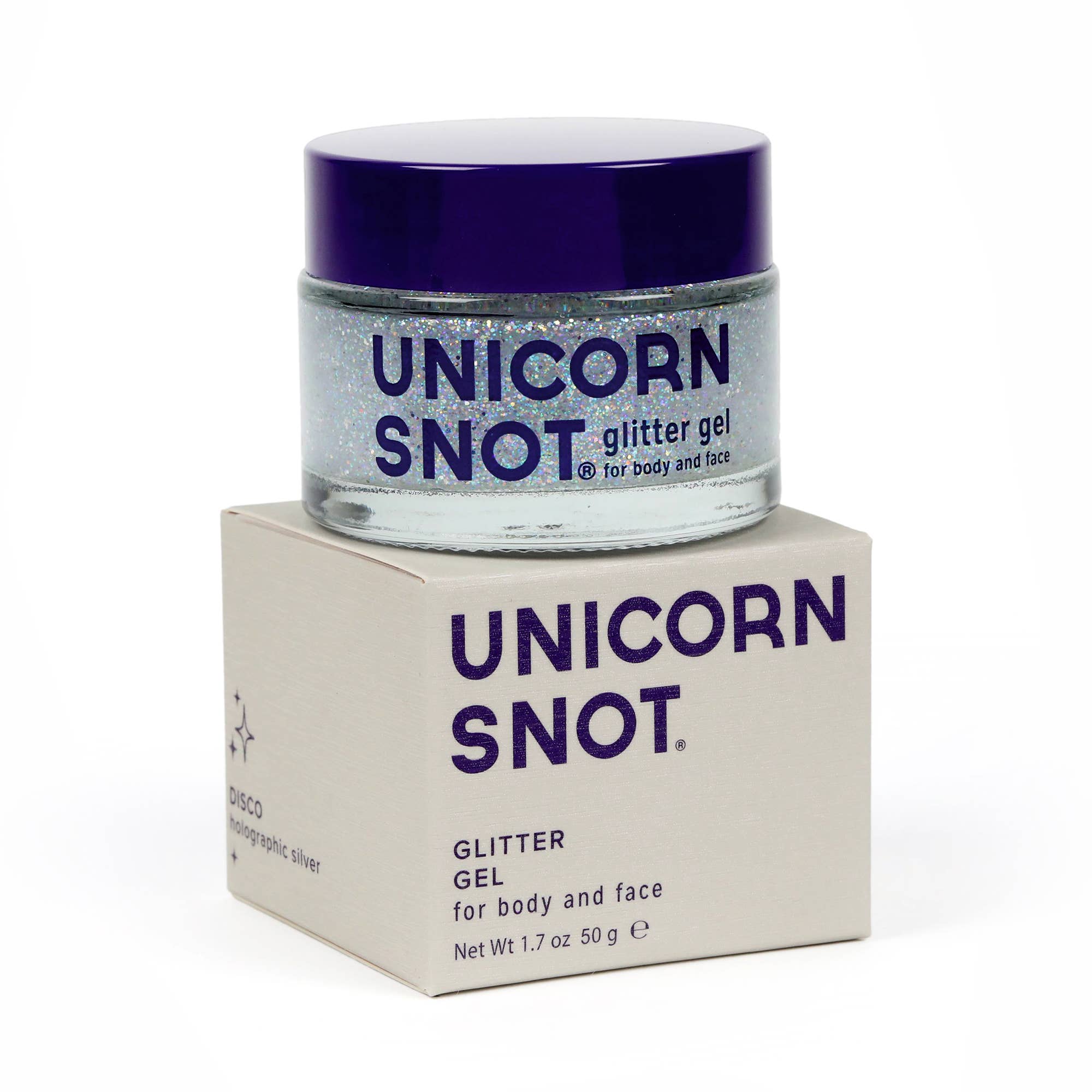 Original Glitter Gel | Disco-Silver | Body Glitter | Shimmer