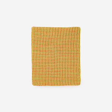 Simple Grid Snood- Lime