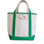 Hey Good Lookin Mini Canvas Tote Bag Vintage Inspired