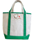 Hey Good Lookin Mini Canvas Tote Bag Vintage Inspired