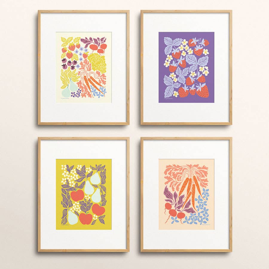 Farmers Market Art Print