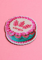 Virgo Cake Fridge Magnet