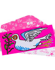 Fuzzy Neon Dove Card