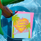 Birthday Bombshell Love Island Card
