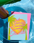 Birthday Bombshell Love Island Card