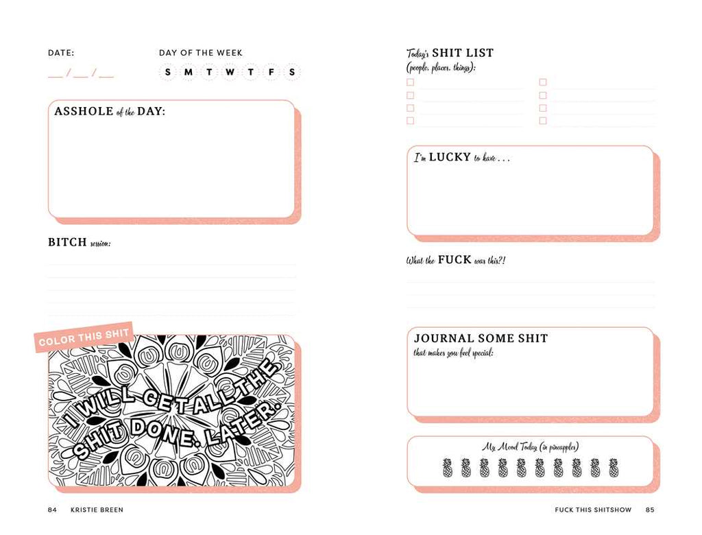 F*** This Shitshow Journal