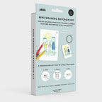 Drawing Shrink Keyring | DIY Personalized Keychain Craft Kit